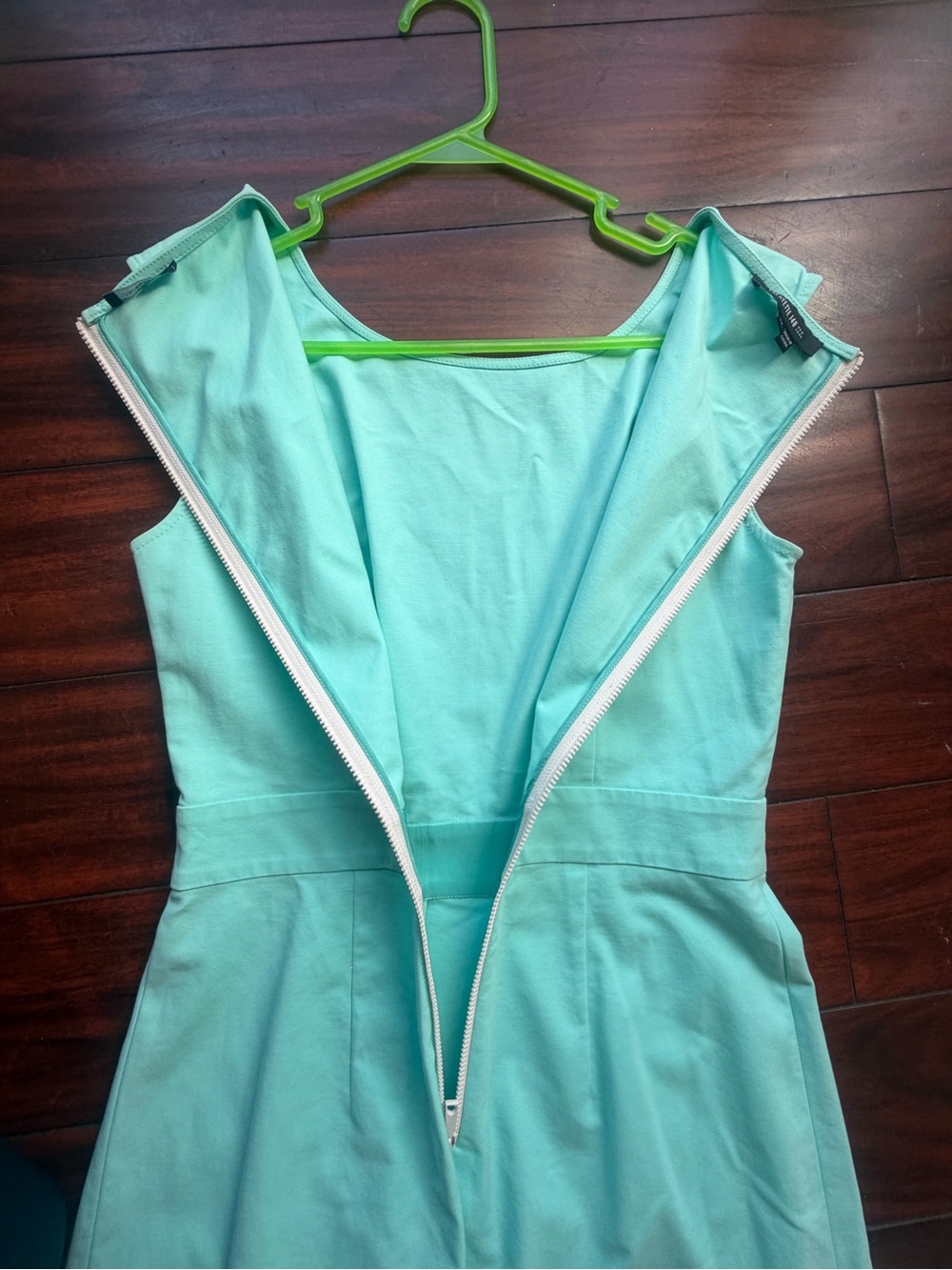 Lafayette 148 New York Mint Green Fit-and-Flare Dress - Picture 2 of 10